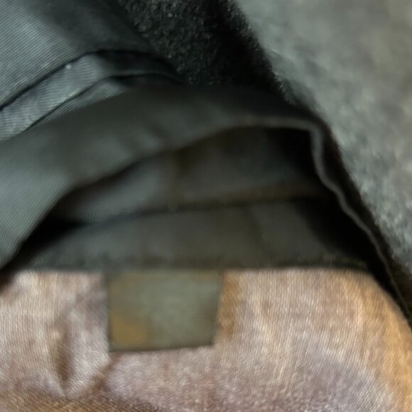 CHAPS double-breasted Lambswool Overcoat 52R - Picture 7 of 8